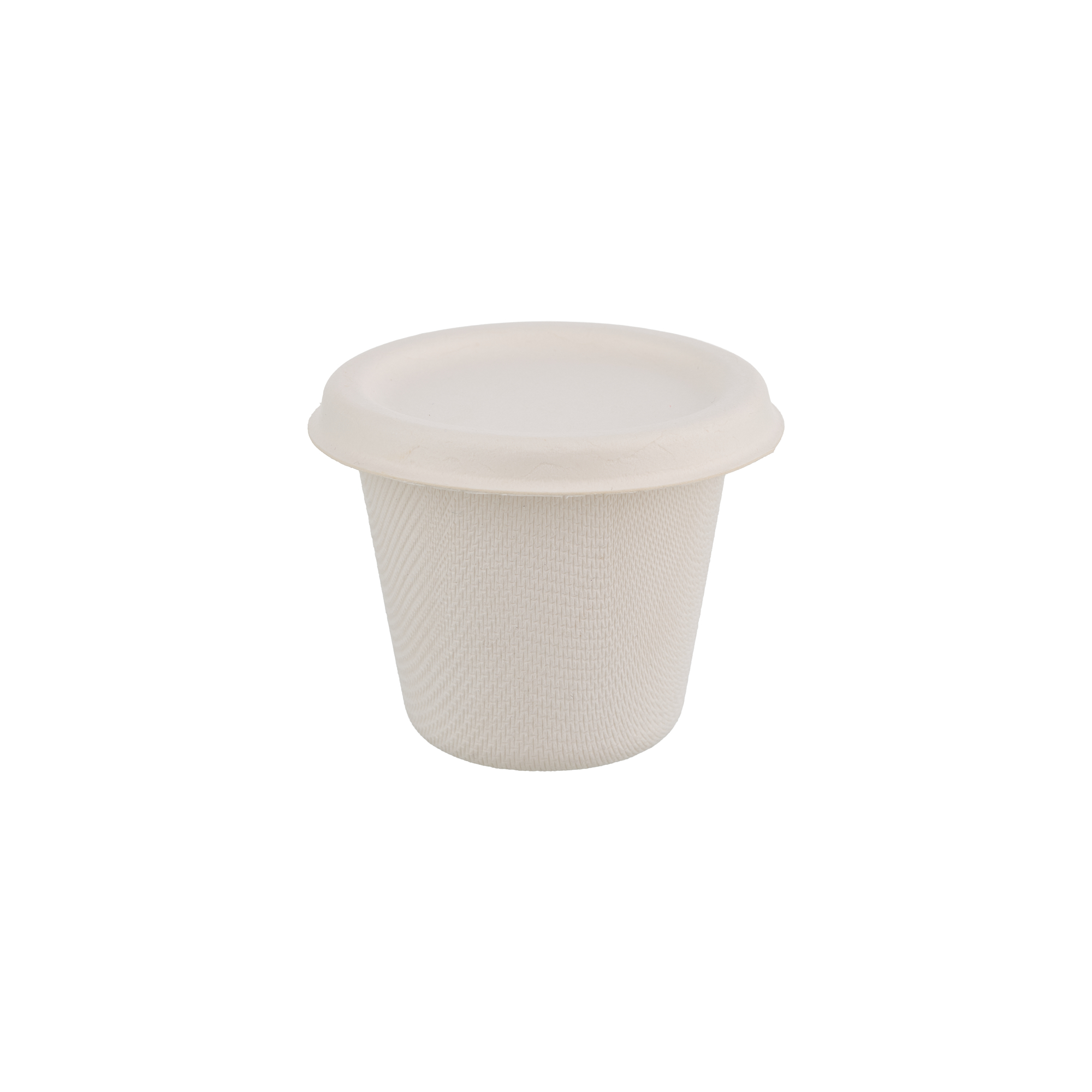 BGS0036L - Sugar Cane Portion Cup Lid - Picture 4 - 95ml cup