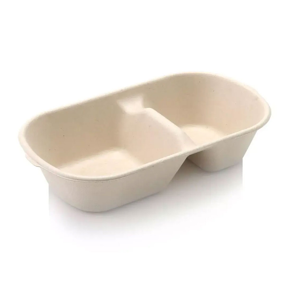 Biodegradable-850ml-Rectangular-Container-Double-Compartment-BGS0026