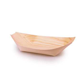 PB003 Catering Supplies Pine Boat 7 190-x-105-x-95-mm
