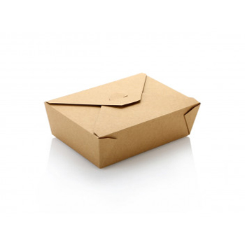 Large Kraft Paper Lunch Box