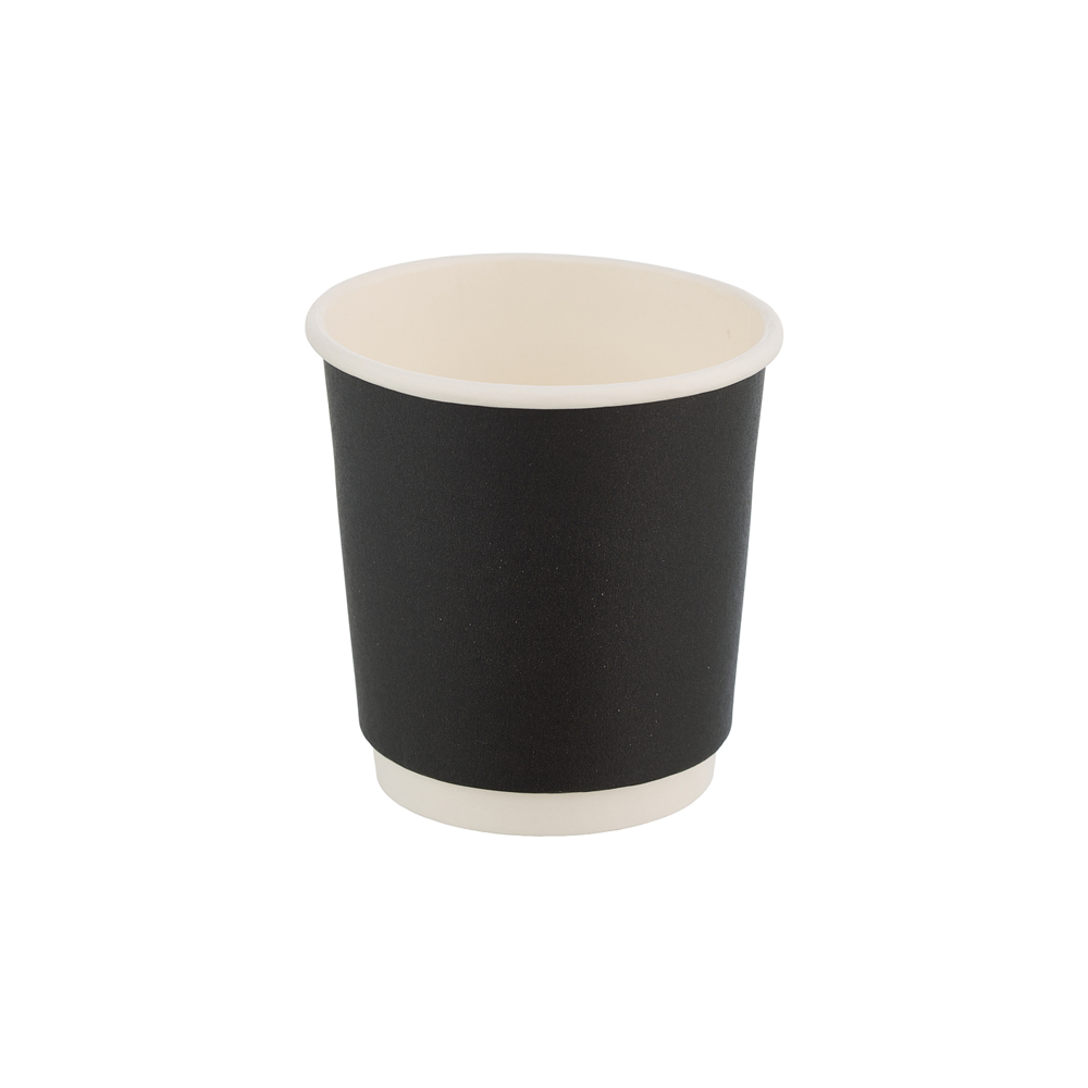 100ml Double Wall Espresso Cup Black (25)