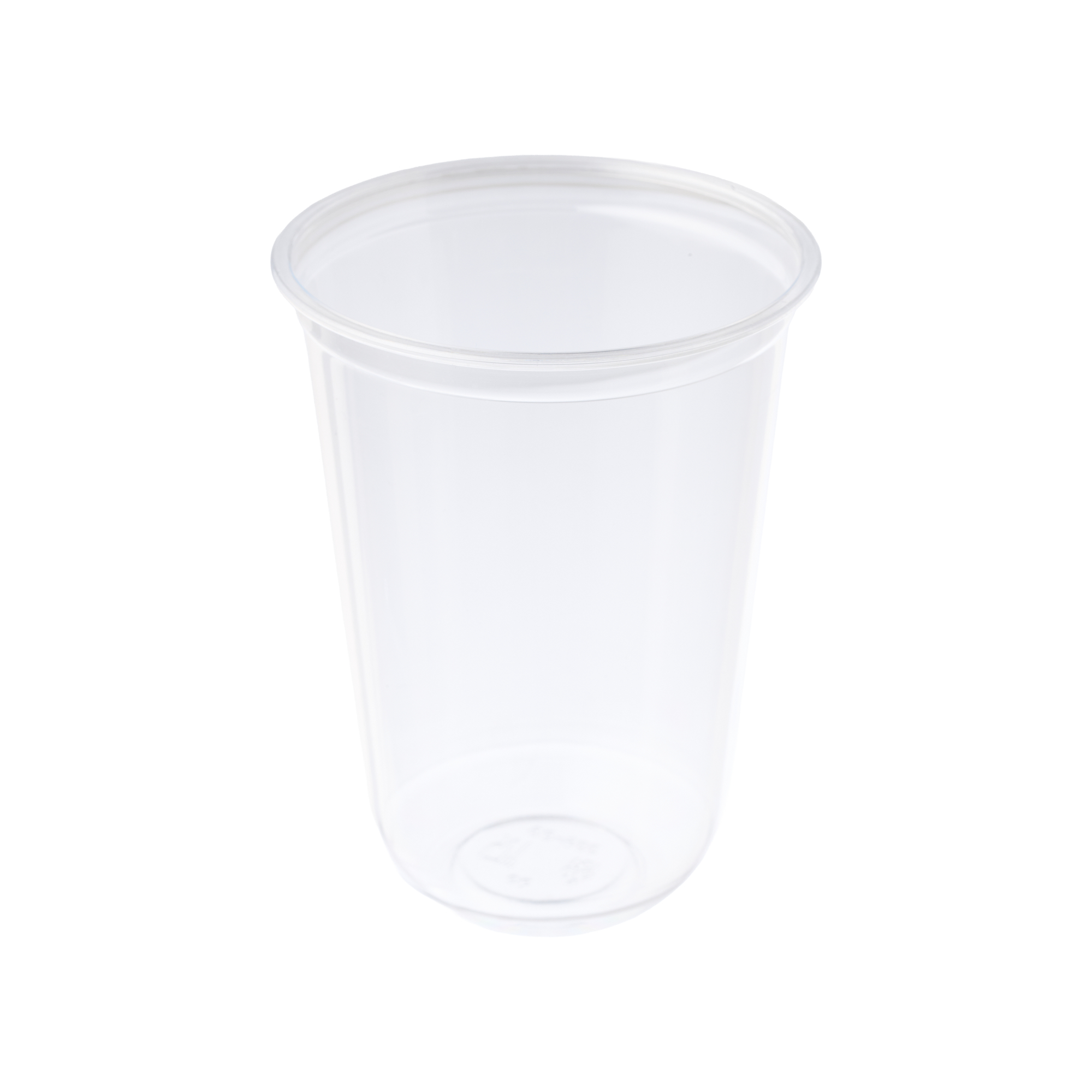 500ml Clear U-Shape PET Smoothie Cup RC90