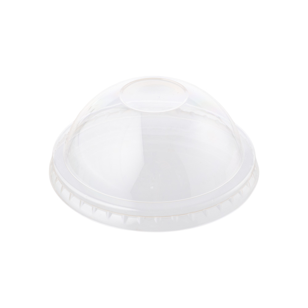 74mm Dome Lid for 95ml/120ml PET Sauce Tub (100)