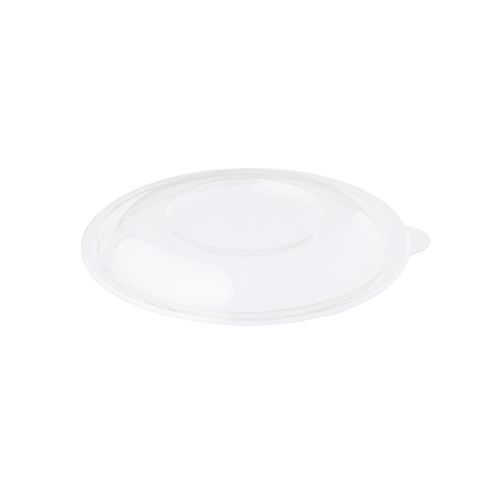 178mm Flat Lid for 750ml/1000ml PET Salad Bowl (50)